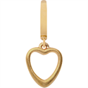 Forgyldt Big Heart charm fra Christina* køb det billigst hos Guldsmykket.dk her